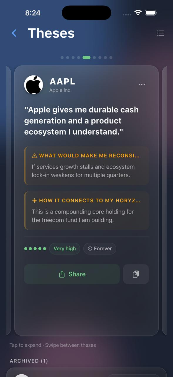 Horyzon mobile screenshot 2