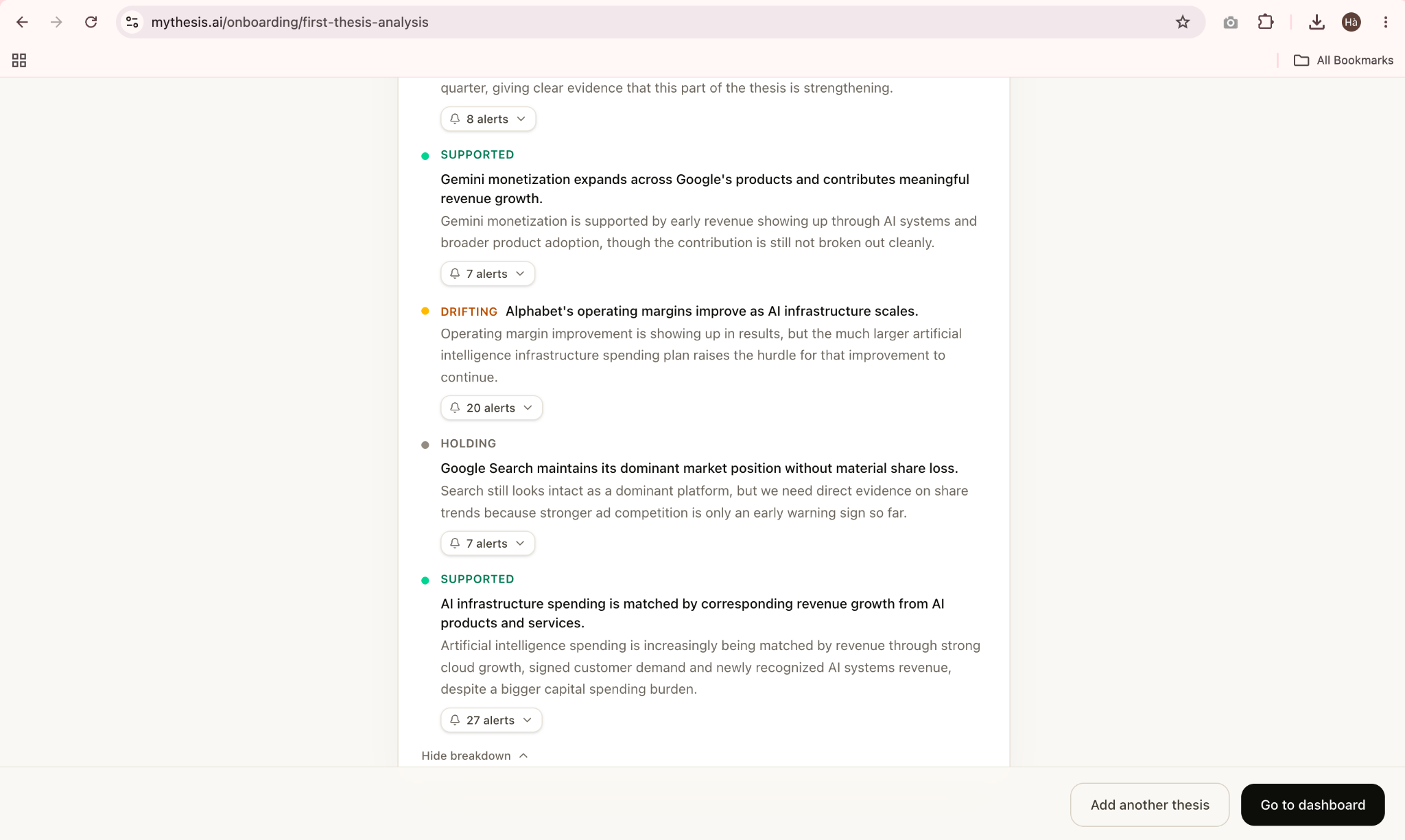 MyThesis screenshot