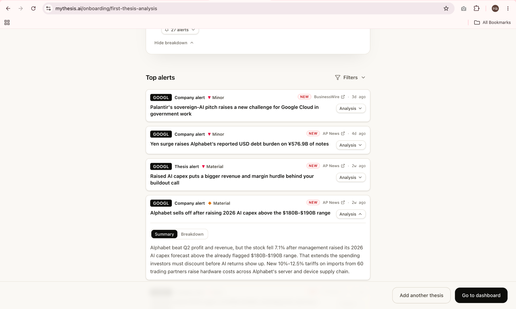 MyThesis screenshot
