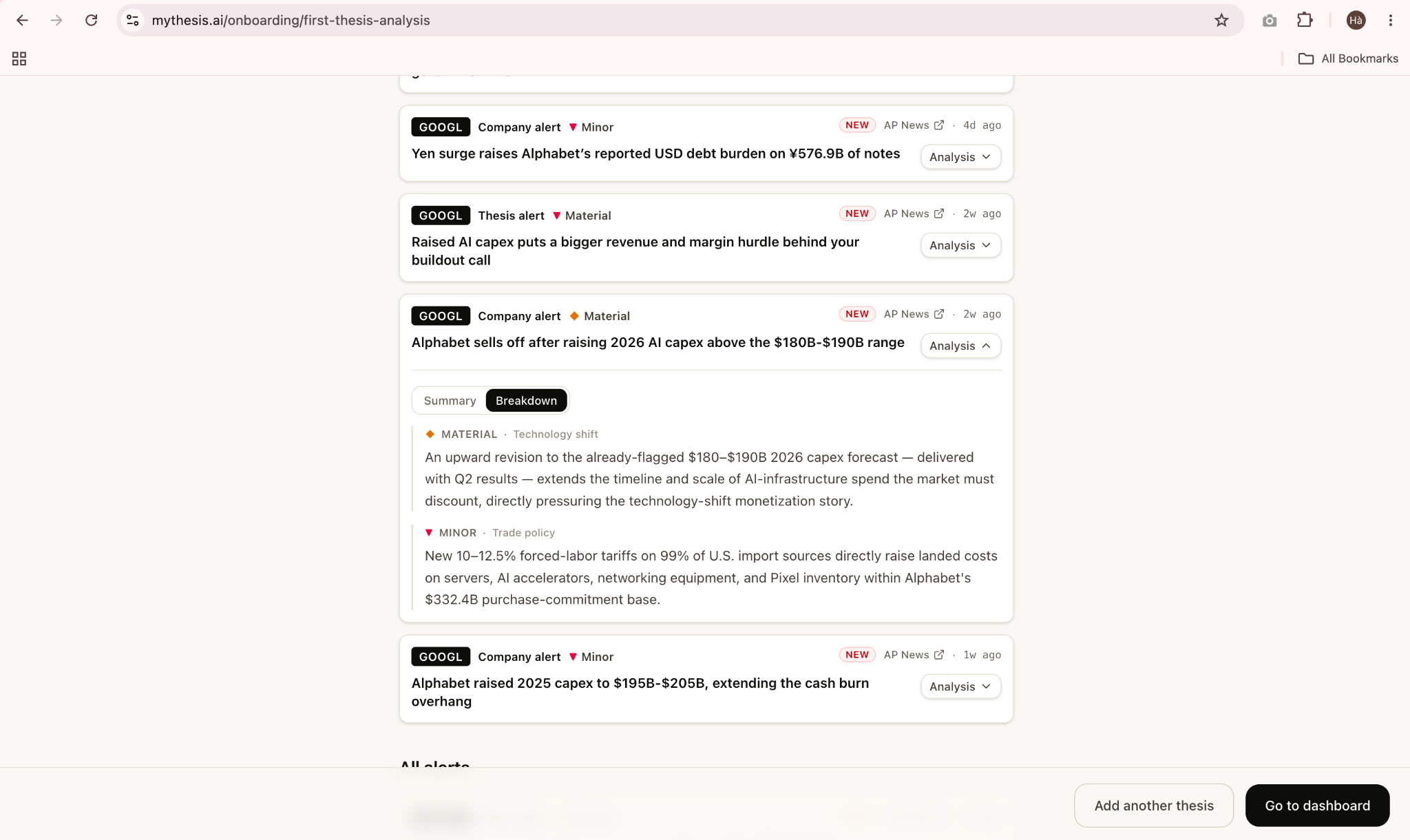 MyThesis screenshot